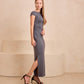Lina Dress - Charcoal Grey
