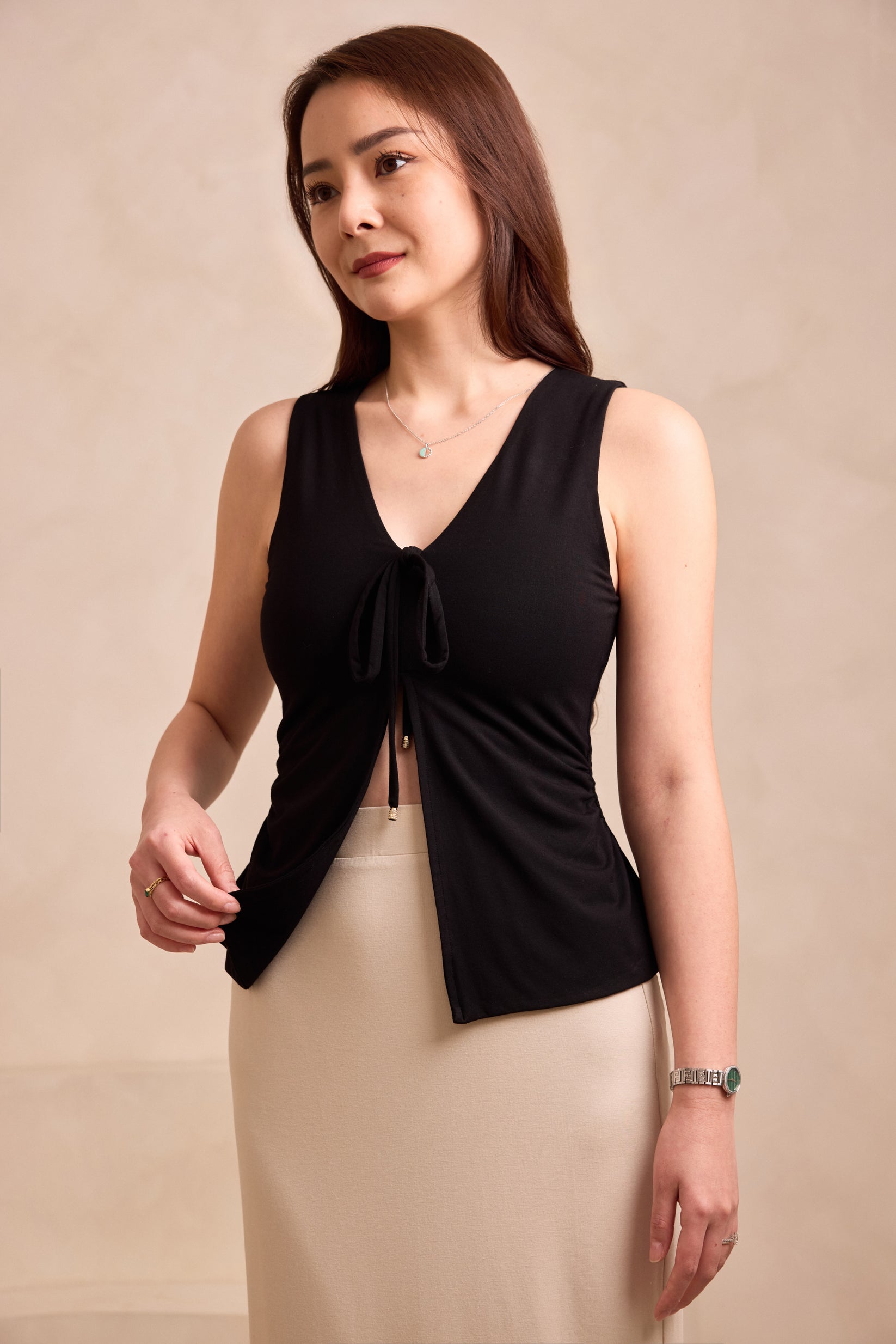 Faye Tank - Black – Lost & Fray
