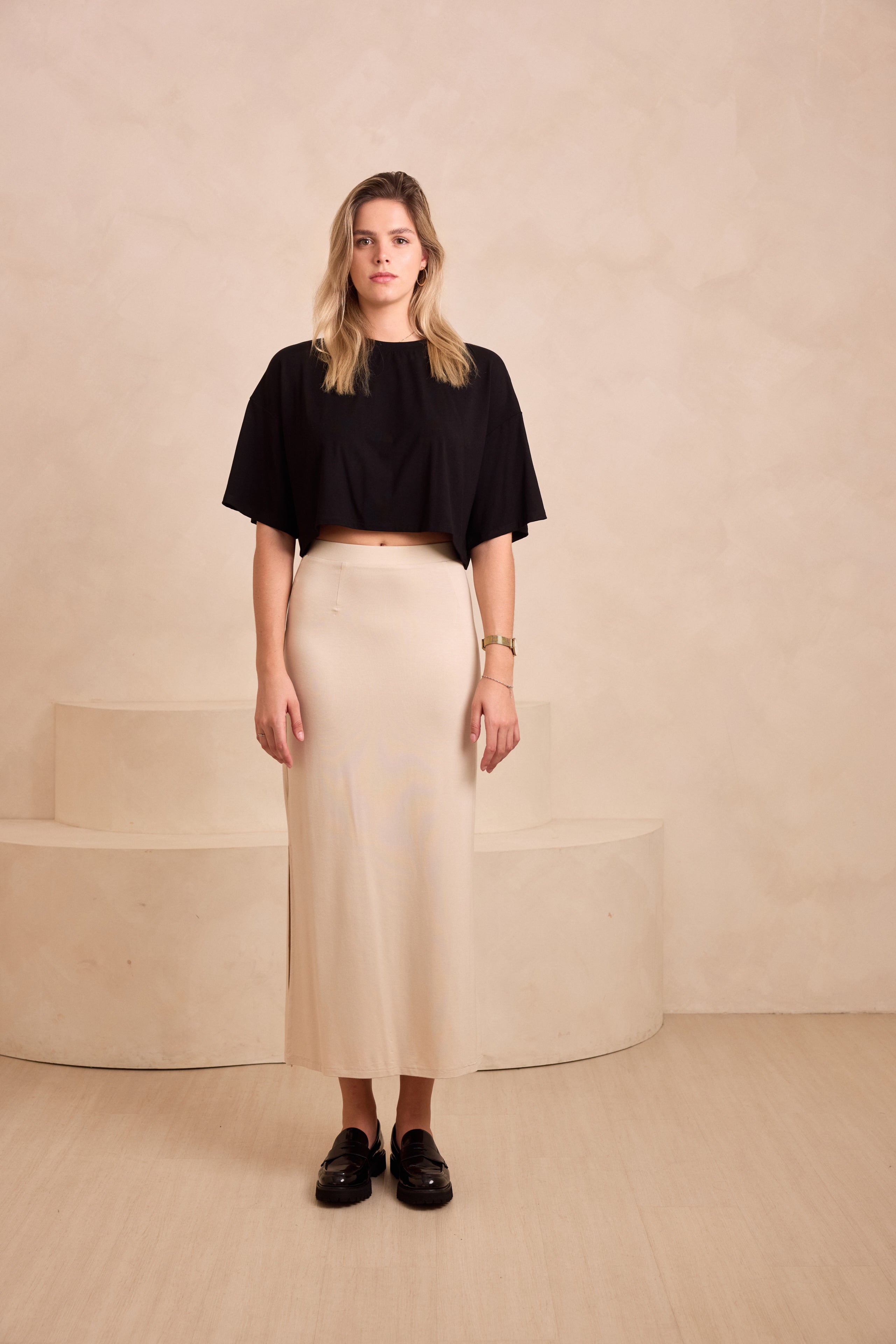 Saya Skirt - Oatmeal – Lost & Fray