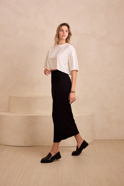 Mara Skirt - Black – Lost & Fray