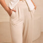 Indah Trousers - Oatmeal
