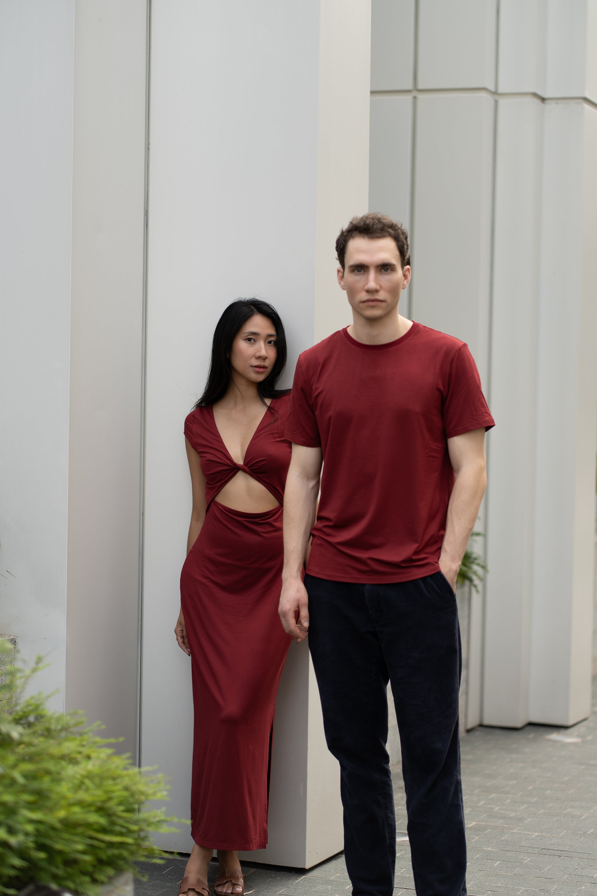 Lina Dress - Crimson Red Lost & Fray Lina Dress - Crimson Red Lost & Fray