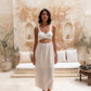 Chloe Dress White/ Off White