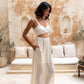 Chloe Dress White/ Off White