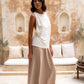 Elaine Tank Rice White