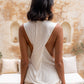 Elaine Tank Rice White