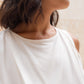 Elaine Tank Rice White