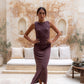 Aria Dress Mocha