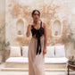 Chloe Dress Black/Tan