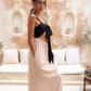 Chloe Dress Black/Tan