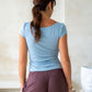 Lana Reversible Top - Baby Blue