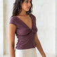 Lana Reversible Top - Mocha