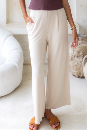 Indah Trousers - Oatmeal