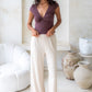 Lana Reversible Top - Mocha