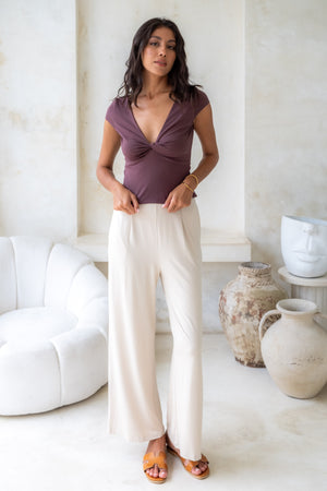Lana Reversible Top - Mocha