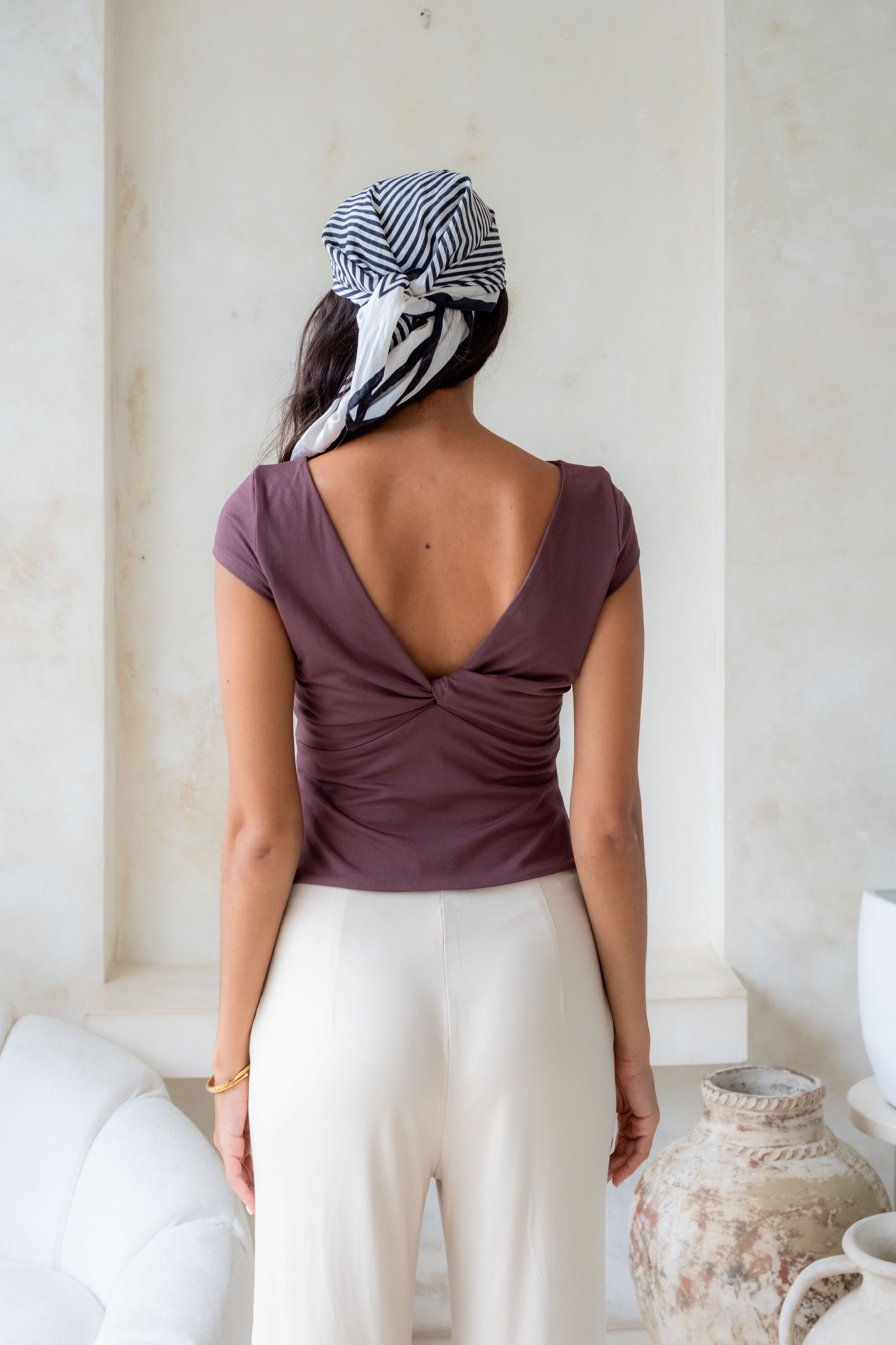 Lana Reversible Top - Mocha – Lost & Fray