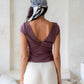 Lana Reversible Top - Mocha