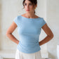 Lana Reversible Top - Baby Blue