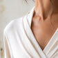 Shiloh Wrap Sweater - Cloud White Knit