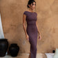 Lina Dress -2.0 Mocha (Padded)