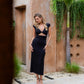 Lina Dress 2.0 Black (Padded)