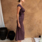 Lina Dress -2.0 Mocha (Padded)