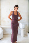 Rae Racerback Maxi - Mocha