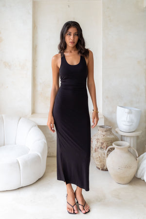 Rae Racerback Maxi - Black